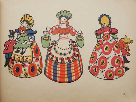 Русская народная игрушка. Вып. 1 [и единств.]. Вятская лепная глиняная игрушка. М., 1929.